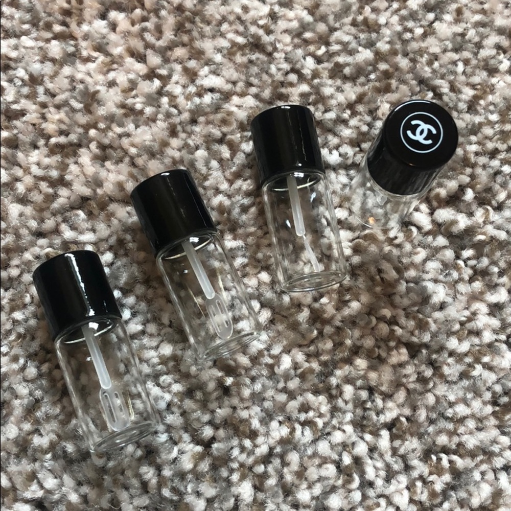 Auth New Chanel Makeup Dram Jars 4 Vials